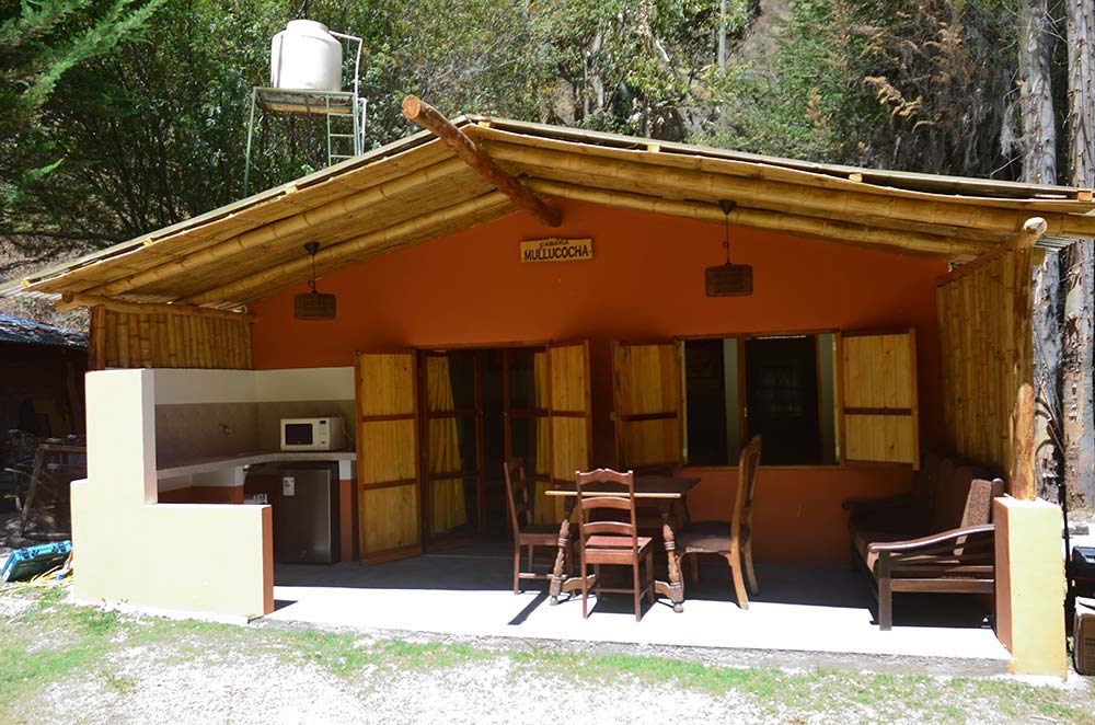Mullucocha cabin, capacity up to 04 people.